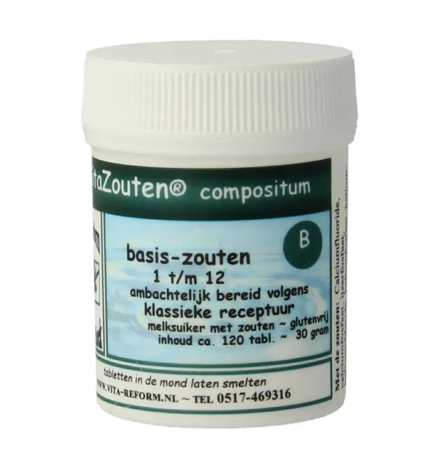 Vitazouten Compositum basis 1 t/m 12 100 tabletten