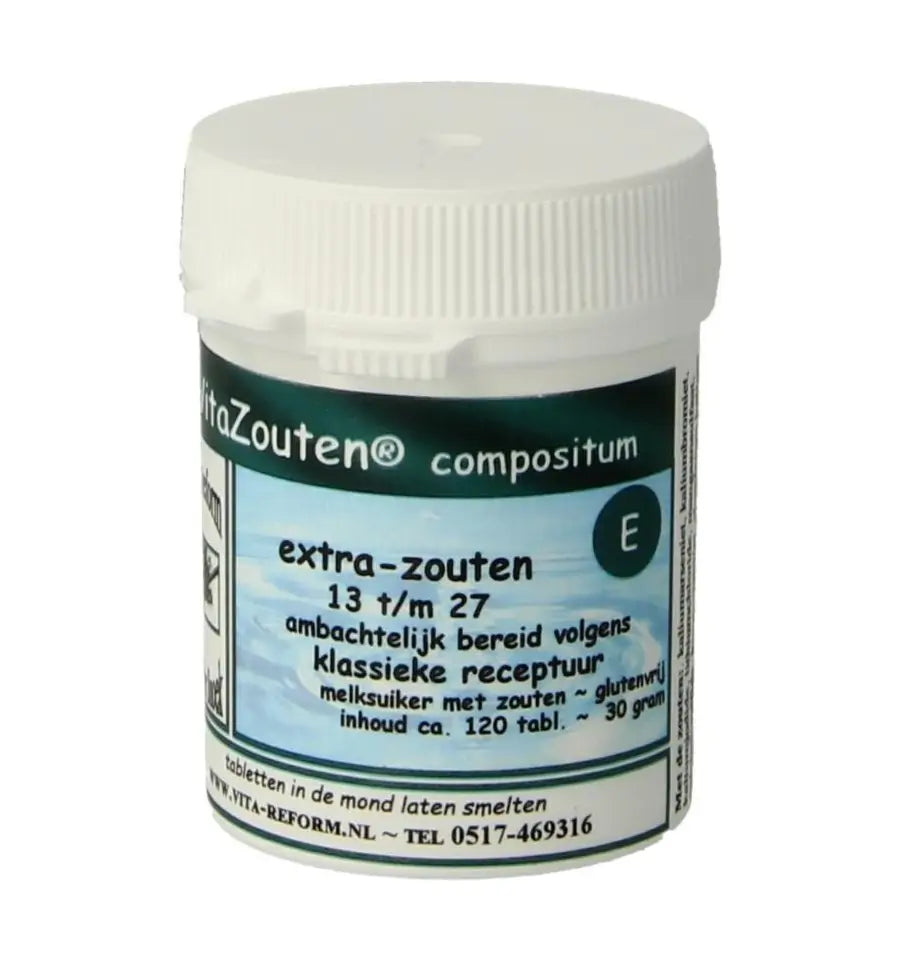 Vitazouten Compositum extra 13 t/m 27 120 tabletten