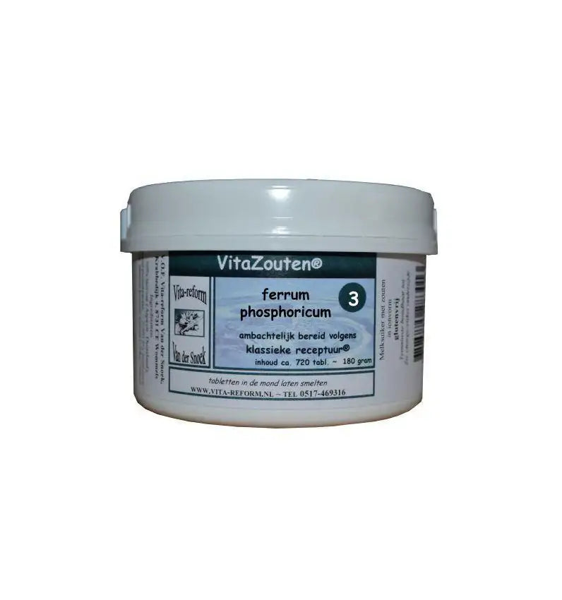 Vitazouten Ferrum phosphoricum VitaZout Nr. 03 720 tabletten