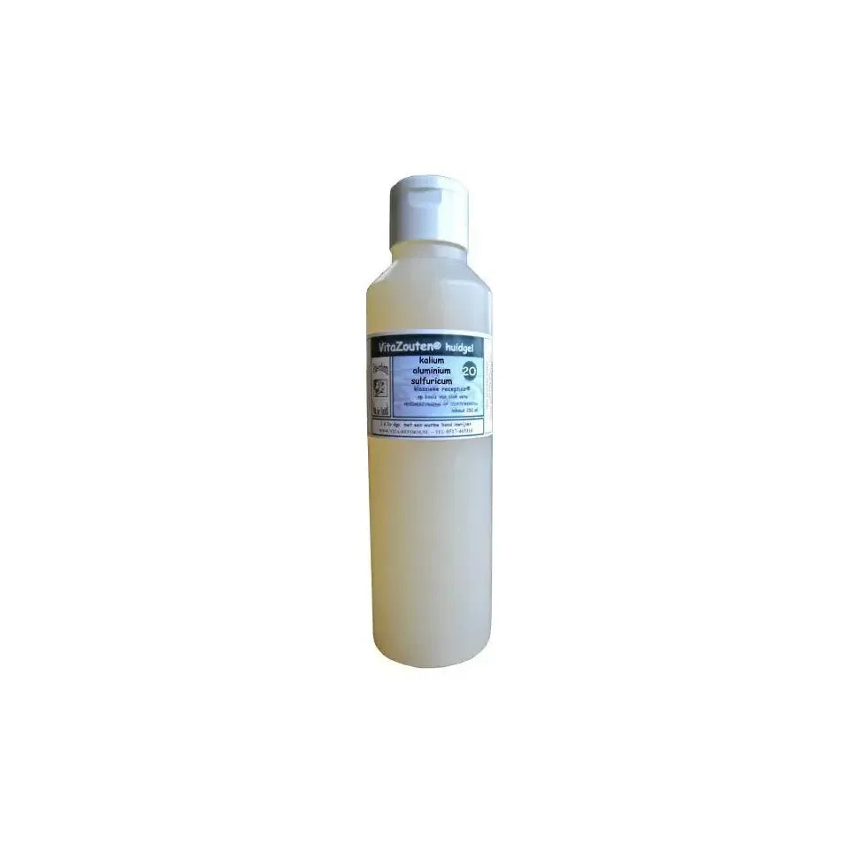 Vitazouten Kalium aluminium sulfuricum huidgel Nr. 20 250 ml