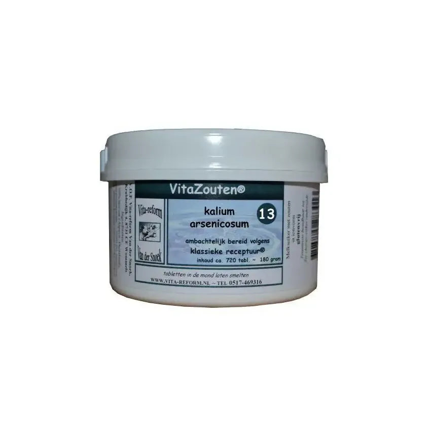 Vitazouten Kalium arsenicosum VitaZout Nr. 13 720 tabletten