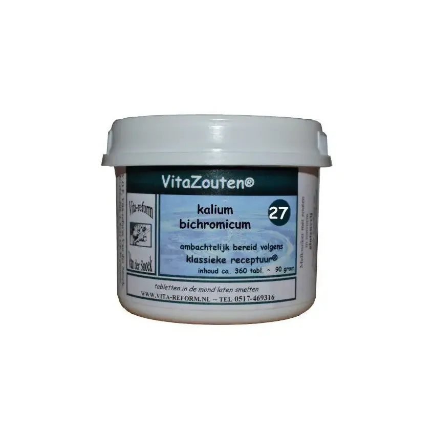 Vitazouten Kalium bichromicum VitaZout Nr. 27 360 tabletten