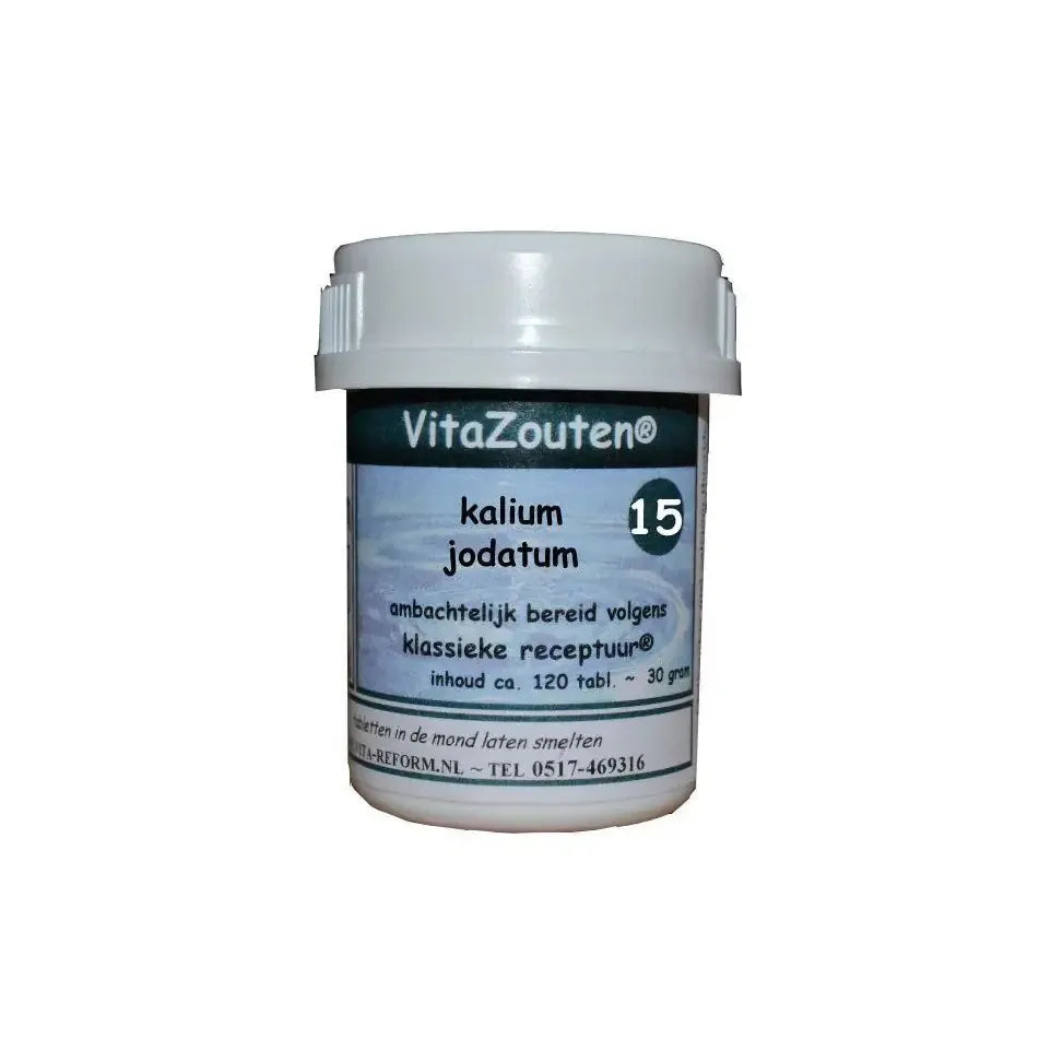 Vitazouten Kalium jodatum VitaZout Nr. 15 120 tabletten