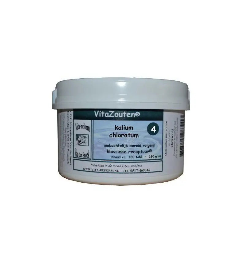 Vitazouten Kalium muriaticum/chloratum VitaZout Nr. 04 720