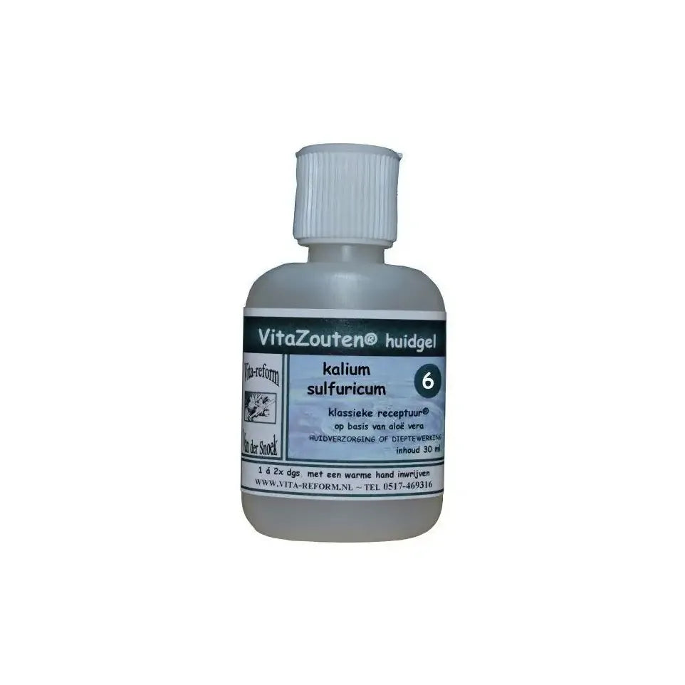 Vitazouten Kalium sulfuricum huidgel Nr. 06 30 ml