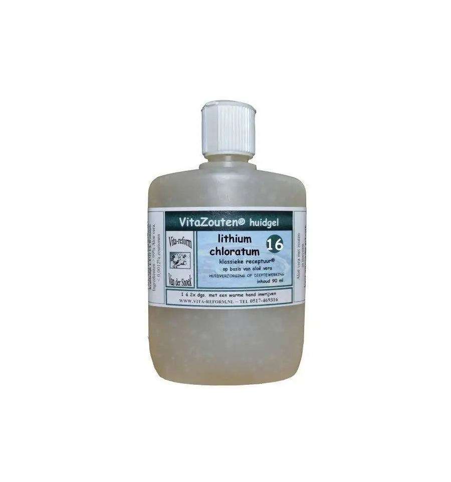 Vitazouten Lithium chloratum huidgel Nr. 16 90 ml