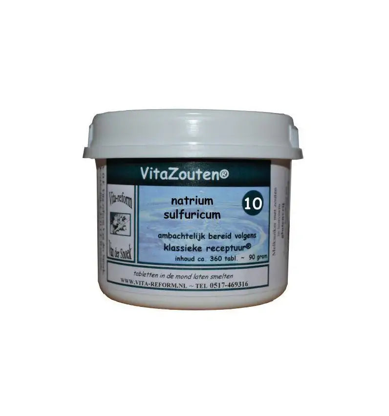 Vitazouten Natrium sulfuricum VitaZout Nr. 10 360 tabletten