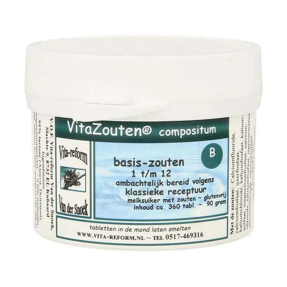 Vitazouten compositum basis 1t/m12 360 tabletten