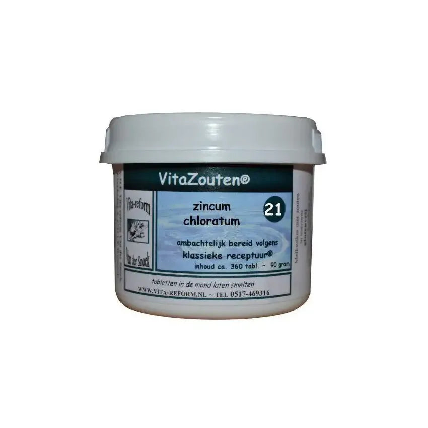 Vitazouten Zincum muriaticum VitaZout Nr. 21 360 tabletten