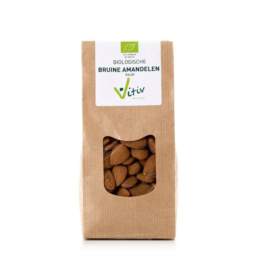Vitiv Amandelen met vlies 500 gram