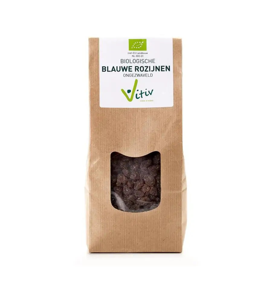 Vitiv Blauwe rozijnen klein 250 gram