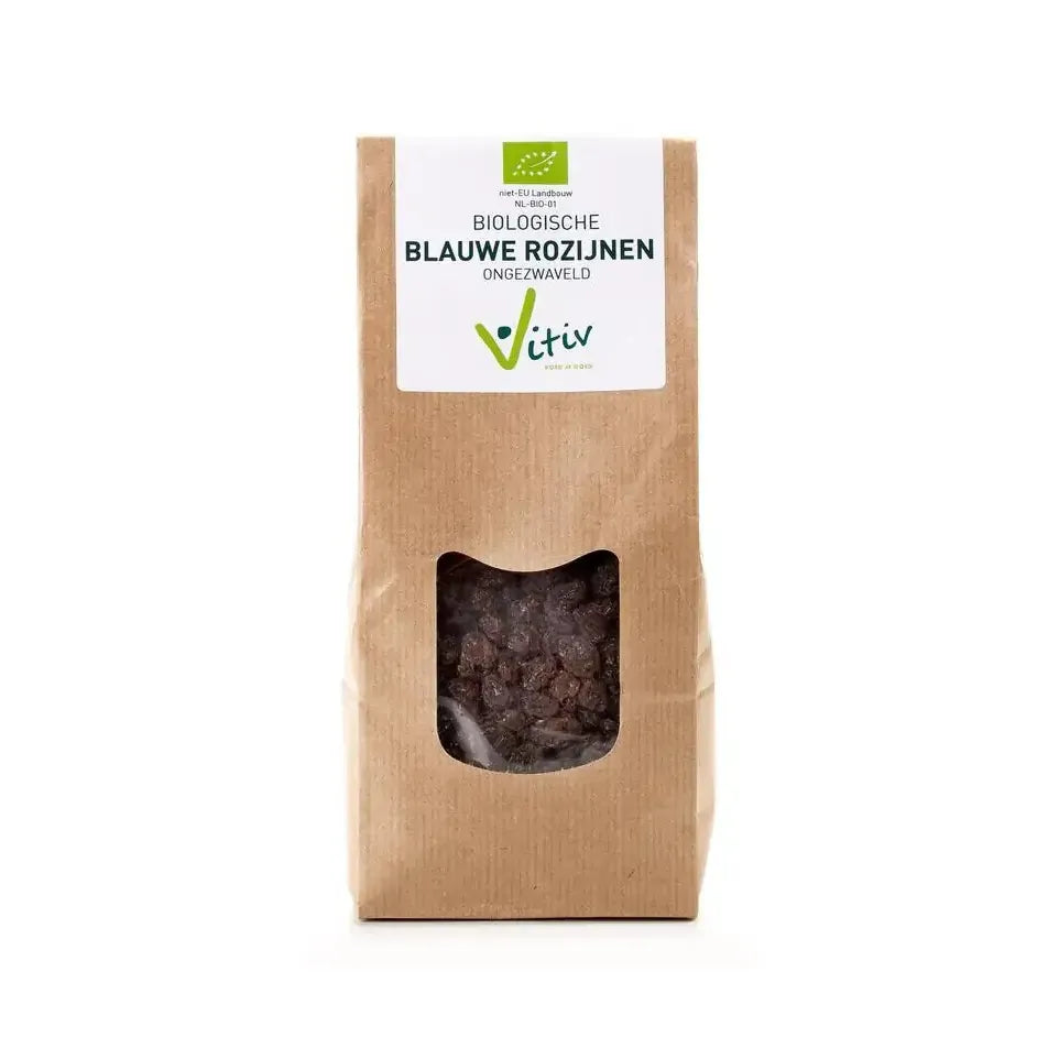 Vitiv Blauwe rozijnen klein 500 gram