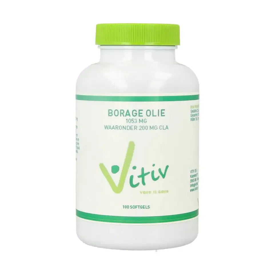Vitiv Borage olie 100 softgels