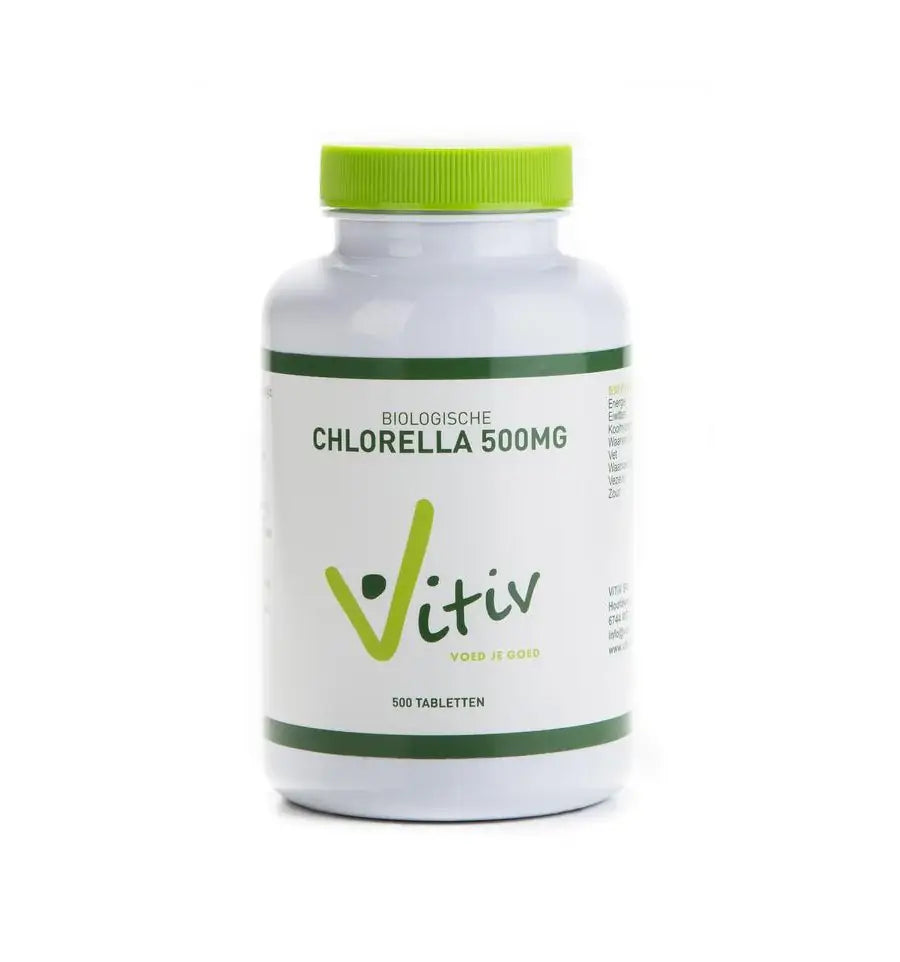 Vitiv Chlorella 500 mg 250 tabletten