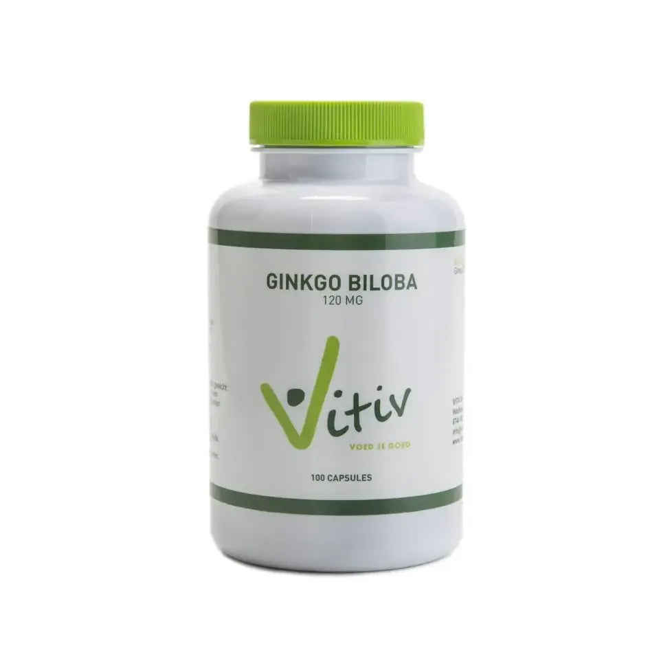 Vitiv Ginkgo biloba 100 capsules