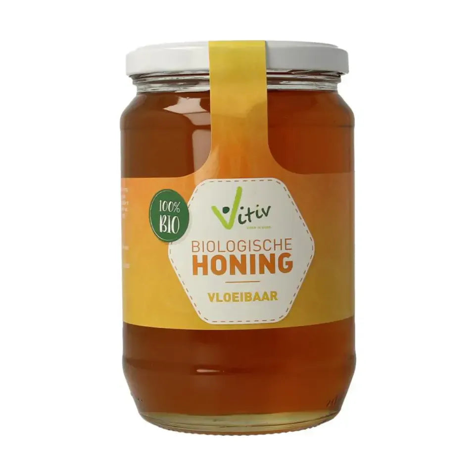 Vitiv honing vloeibaar biologisch 900 gram