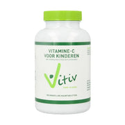 Vitiv Kinder vitamine C zuurvrij 120 mg 100 kauwtabletten