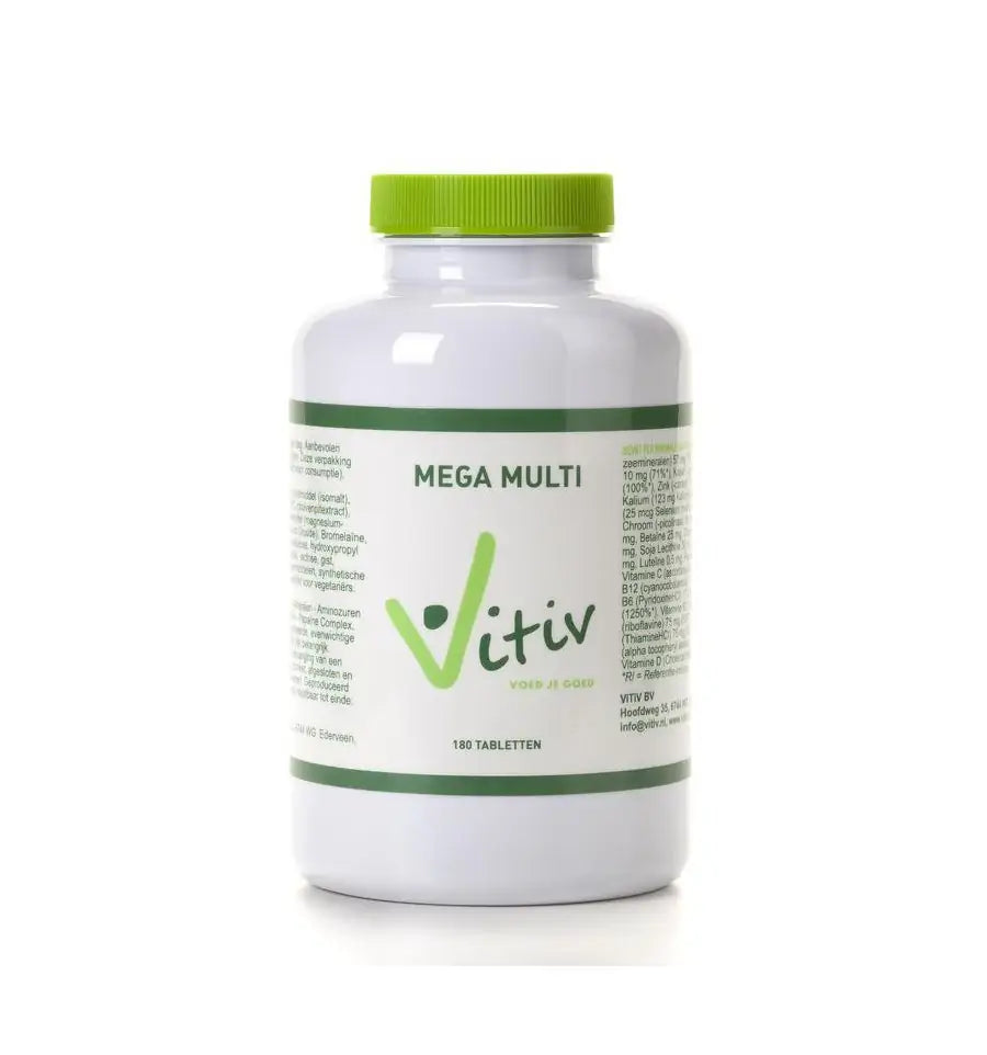 Vitiv Mega multi 180 tabletten