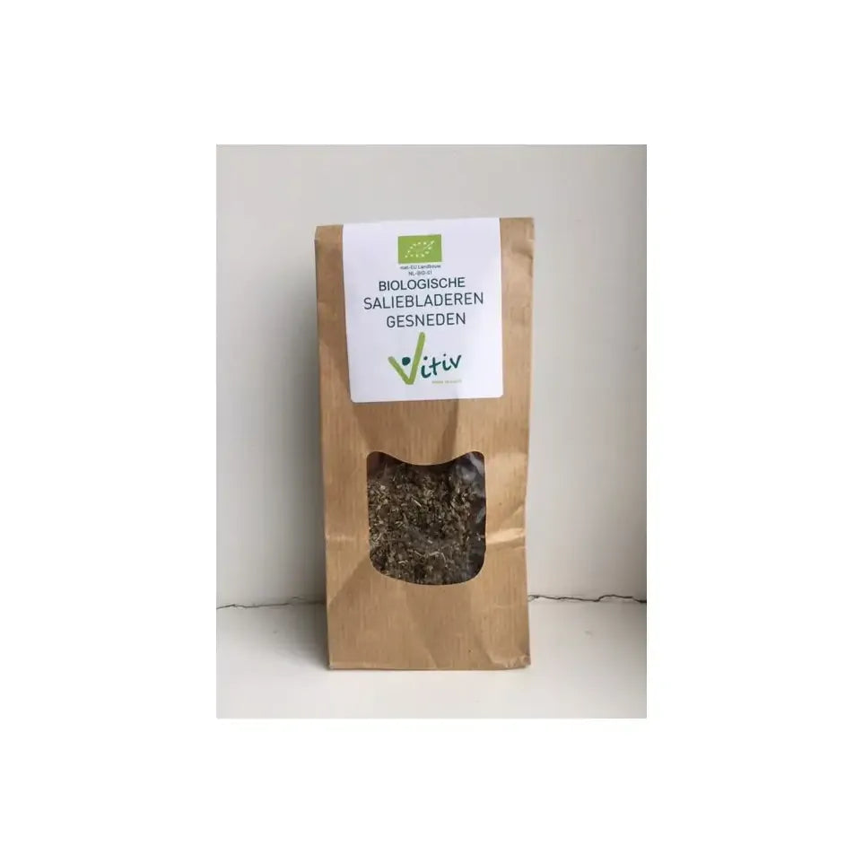 Vitiv Salieblad gesneden 25 gram