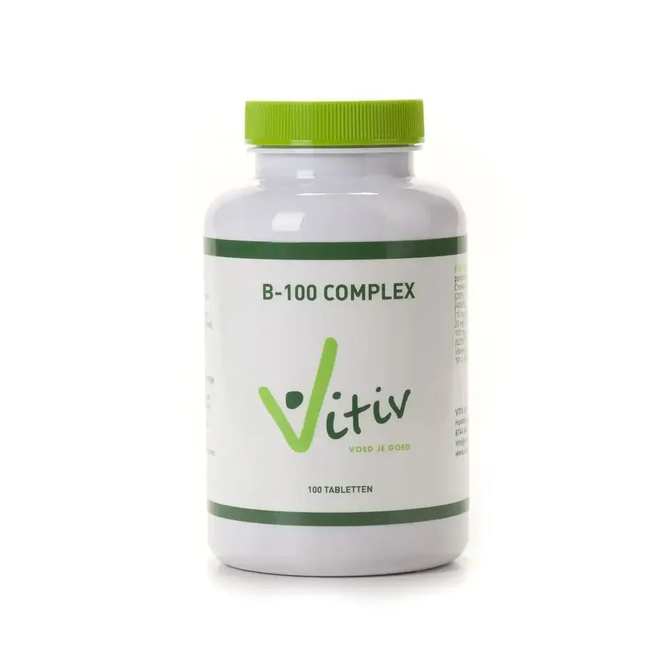 Vitiv Vitamine B 100 complex 100 tabletten
