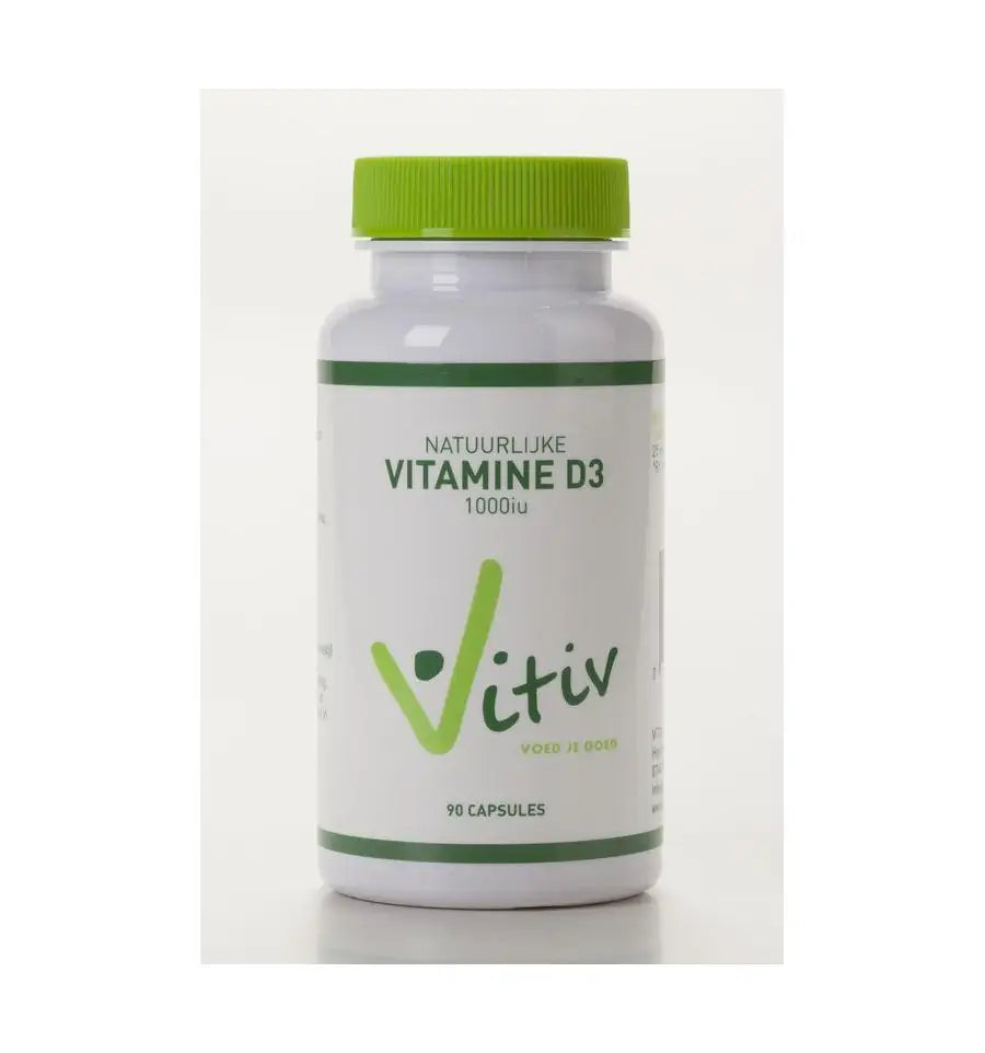 Vitiv Vitamine D3 25 mcg 180 capsules