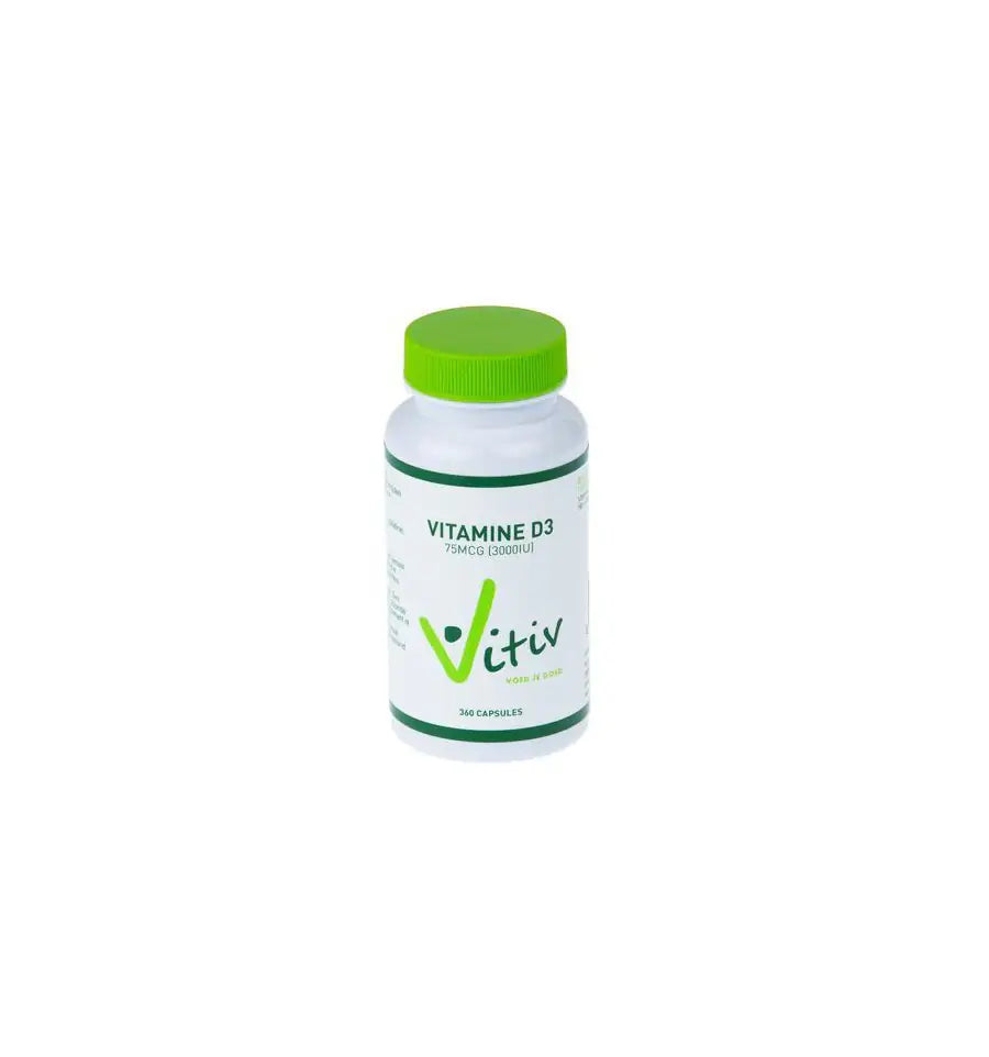 Vitiv Vitamine D3 75 mcg 360 capsules