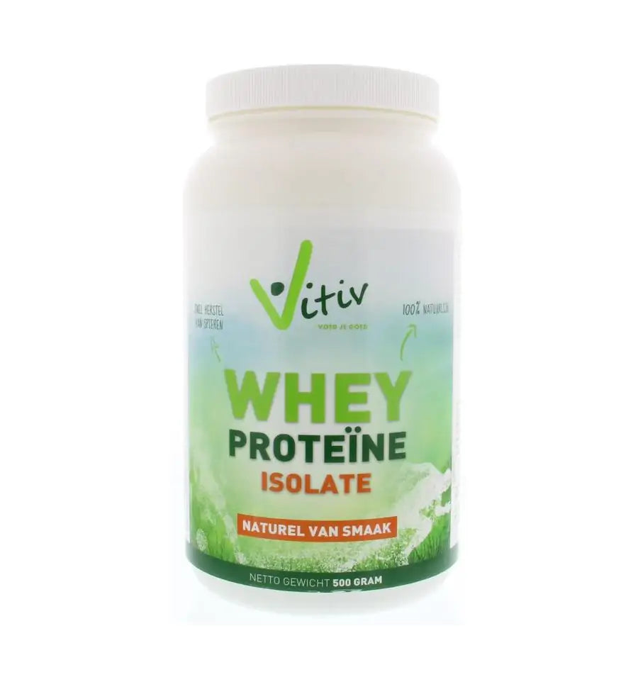 Vitiv Whey proteine isolaat 500 gram