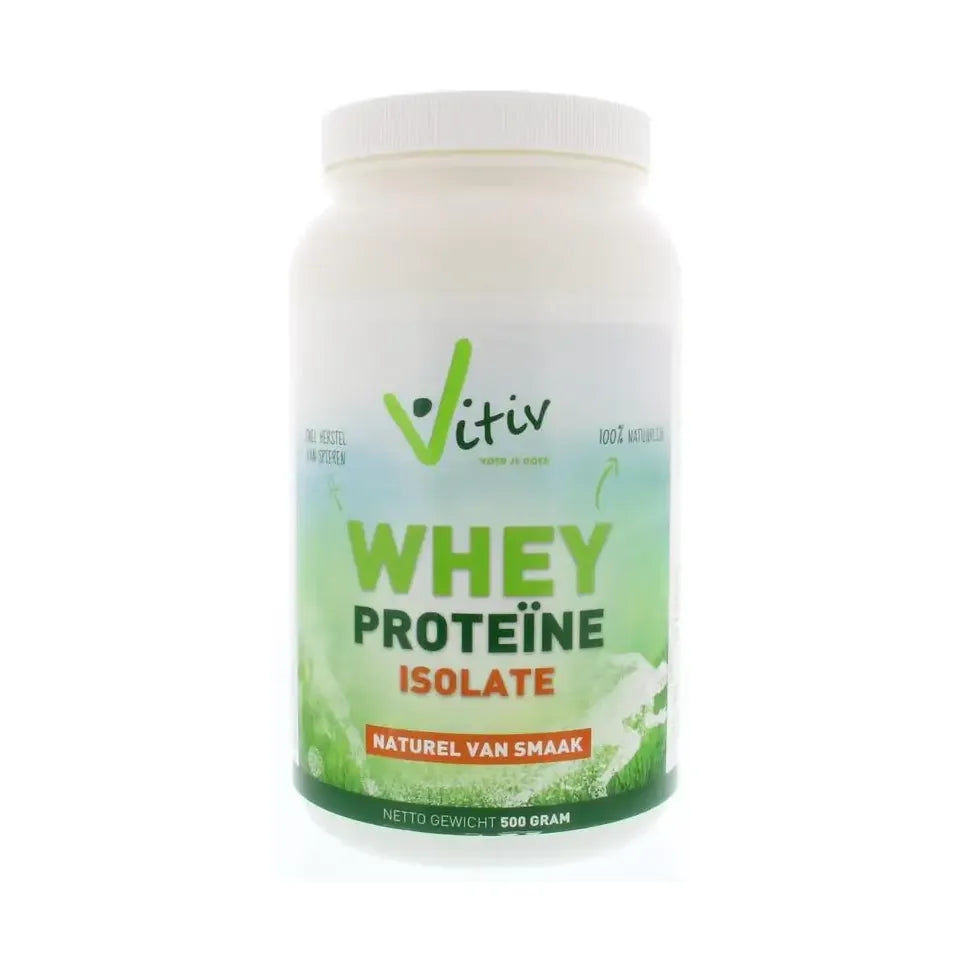 Vitiv Whey proteine isolaat 500 gram