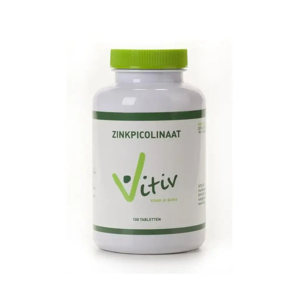 Vitiv Zink picolinaat 50 mg 100 tabletten