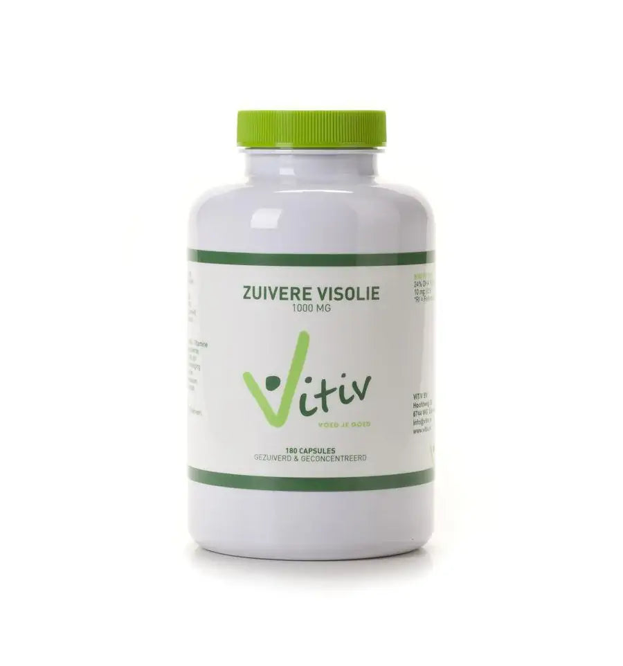 Vitiv Zuivere visolie 1000 mg 180 capsules