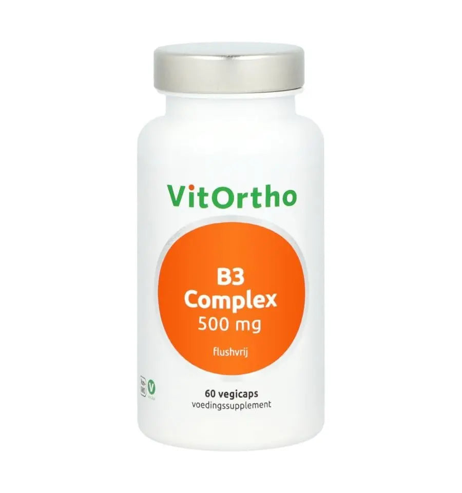 Vitortho B3 complex 500 mg flushvrij 60 vcaps