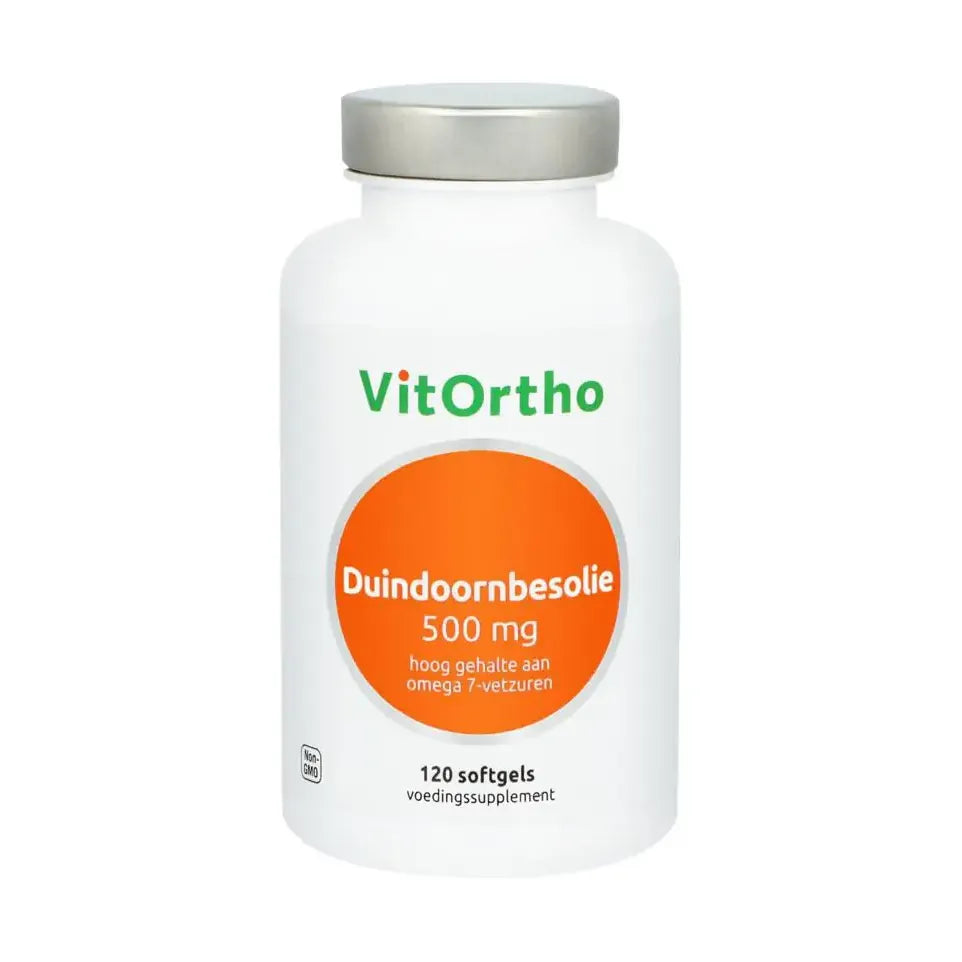 Vitortho duindoornbesolie 500 mg 120 stuks