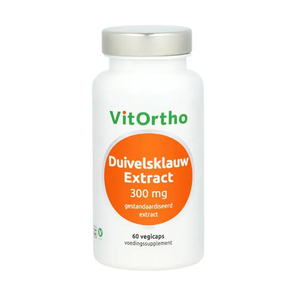 Vitortho Duivelsklauw extract 300 mg 60 vcaps