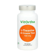 Vitortho L-Theanine uit groene thee 100 mg 60 vcaps