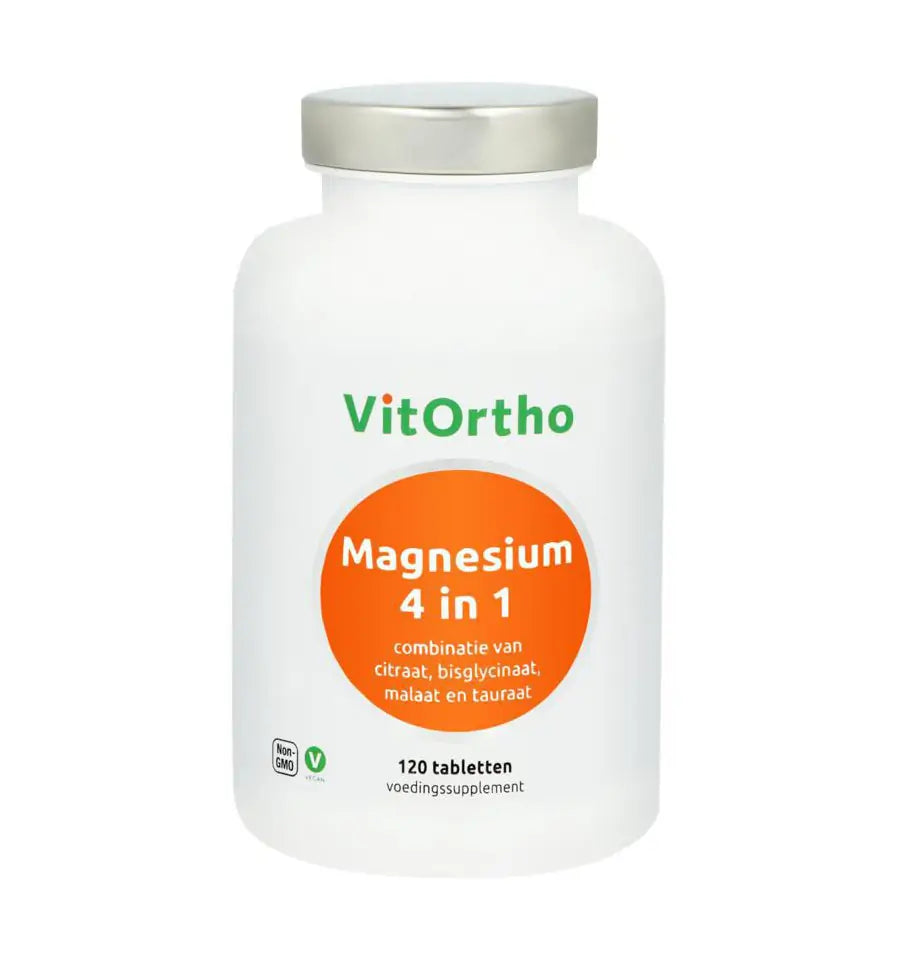 Vitortho magnesium 4 in 1 vto 120 tabletten