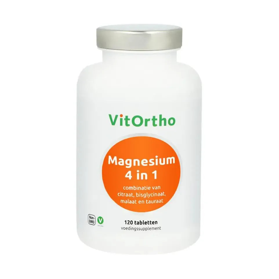 Vitortho magnesium 4 in 1 vto 120 tabletten
