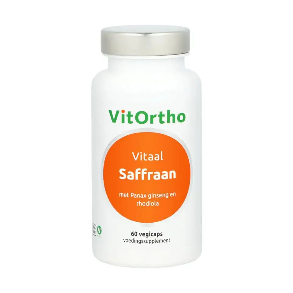Vitortho Saffraan vitaal 60 vcaps