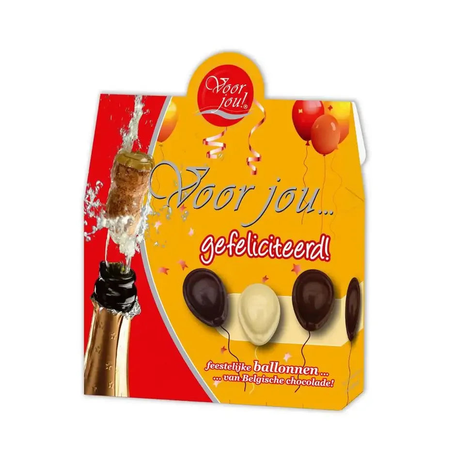 Voor Jou Cadeau doos gefeliciteerd 100 gram