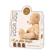 Voor Jou Cadeau doos trendy beertjes dikke knuffel 100 gram