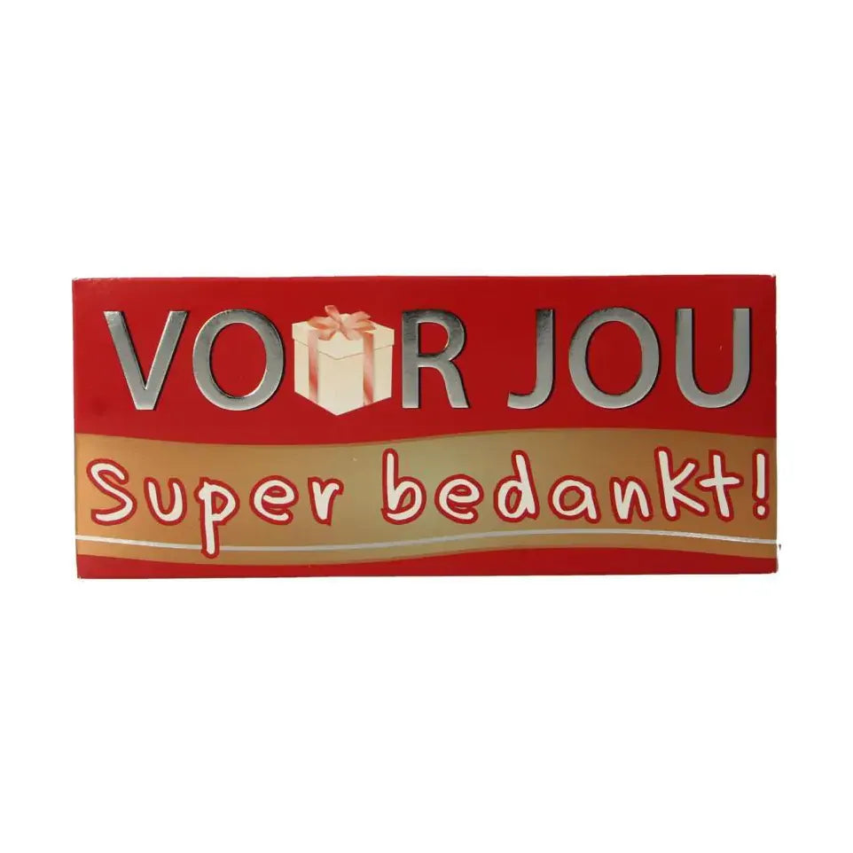 Voor Jou Wensreep super bedankt 70 gram
