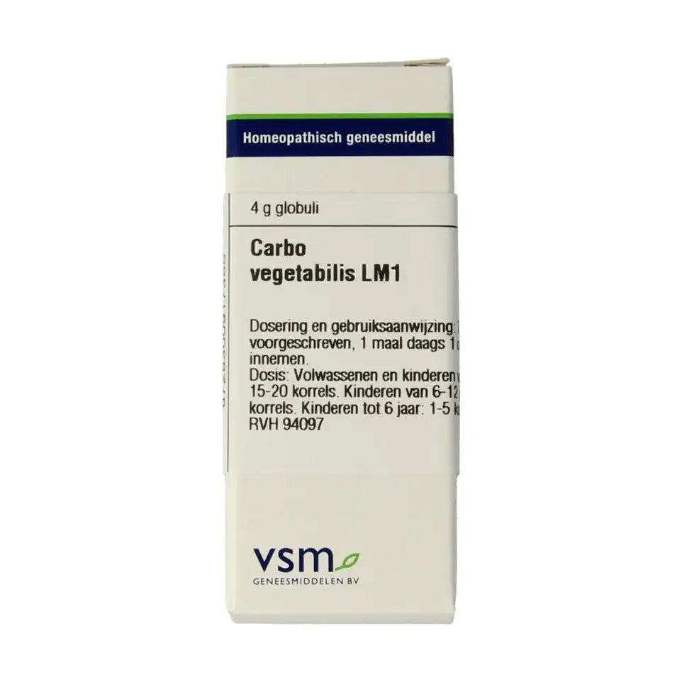 VSM Carbo vegetabilis LM1 4 gram