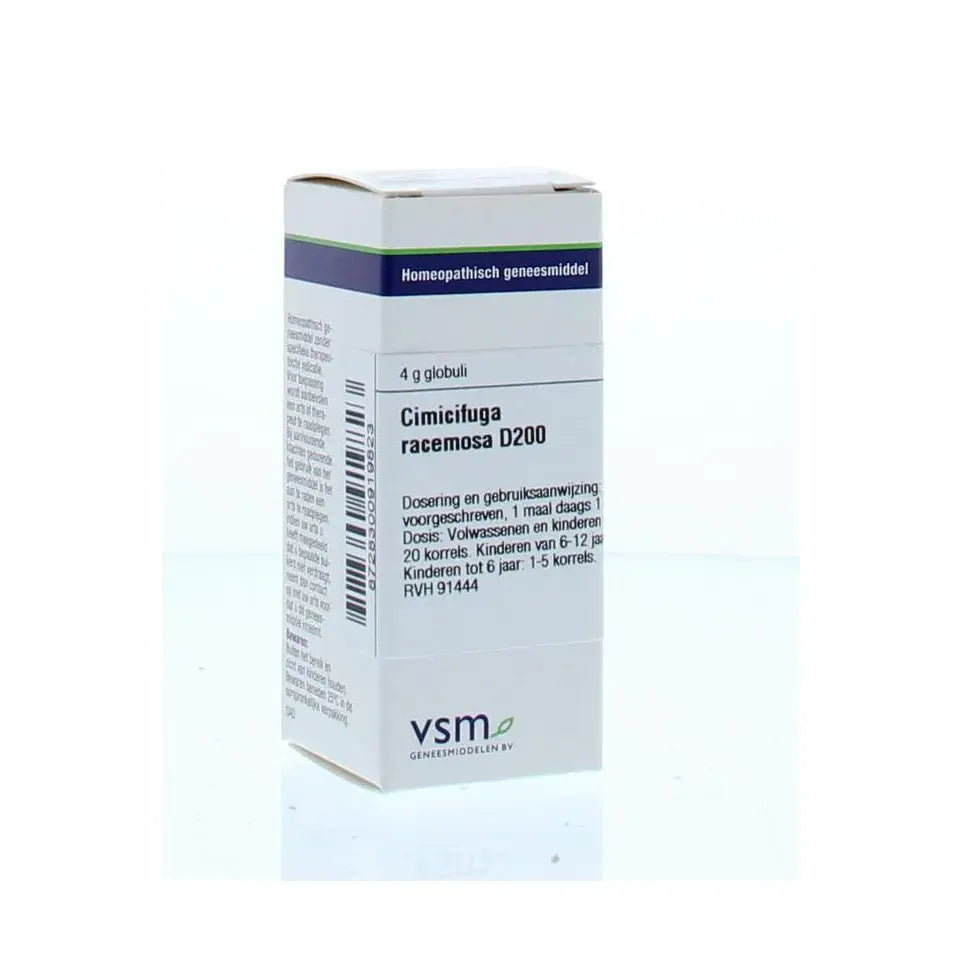 VSM Cimicifuga racemosa D200 4 gram globuli