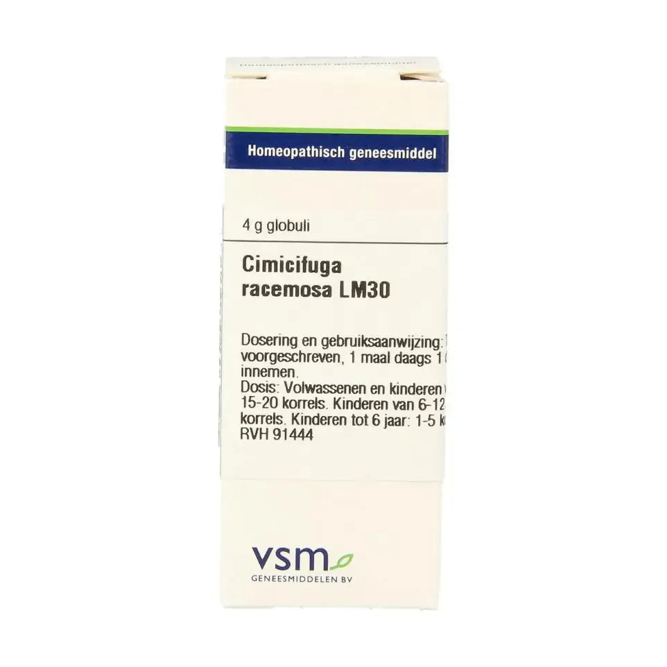 VSM Cimicifuga racemosa LM30 4 gram globuli