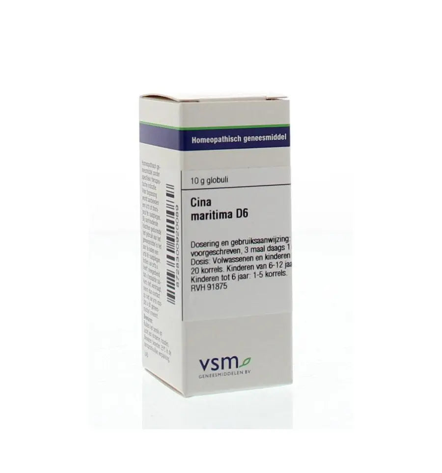 VSM Cina maritima D6 10 gram globuli