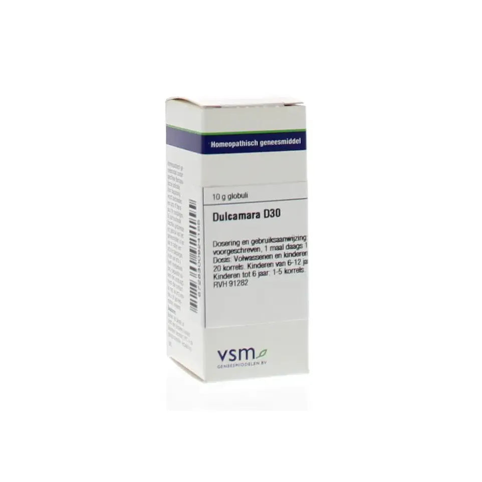 VSM Dulcamara D30 10 gram globuli