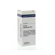 VSM Ferrum metallicum D12 10 gram globuli