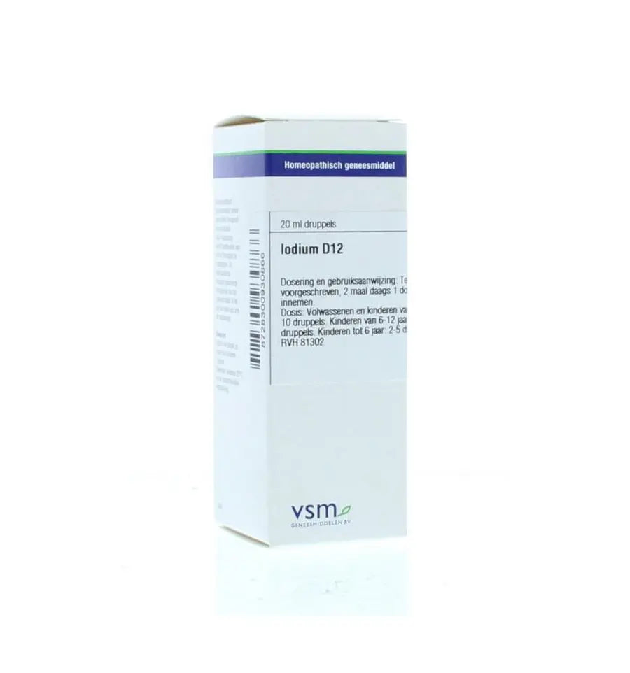 VSM Iodium D12 20 ml druppels