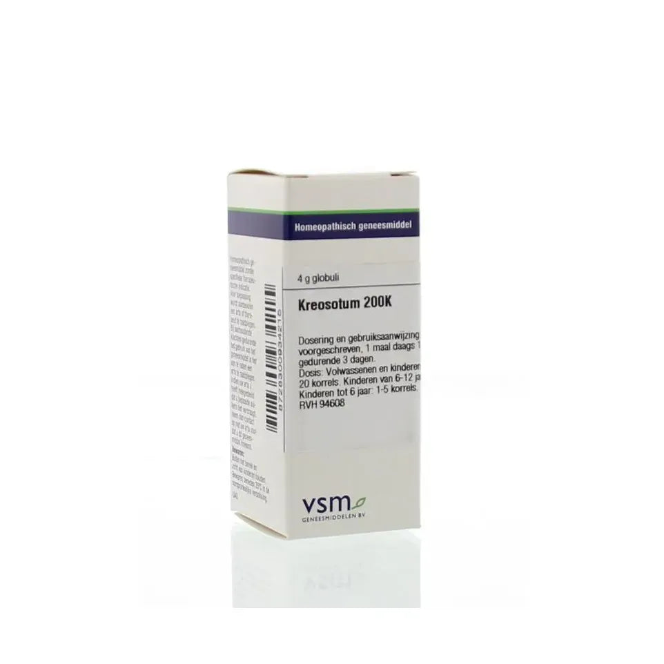 VSM Kreosotum 200K 4 gram globuli