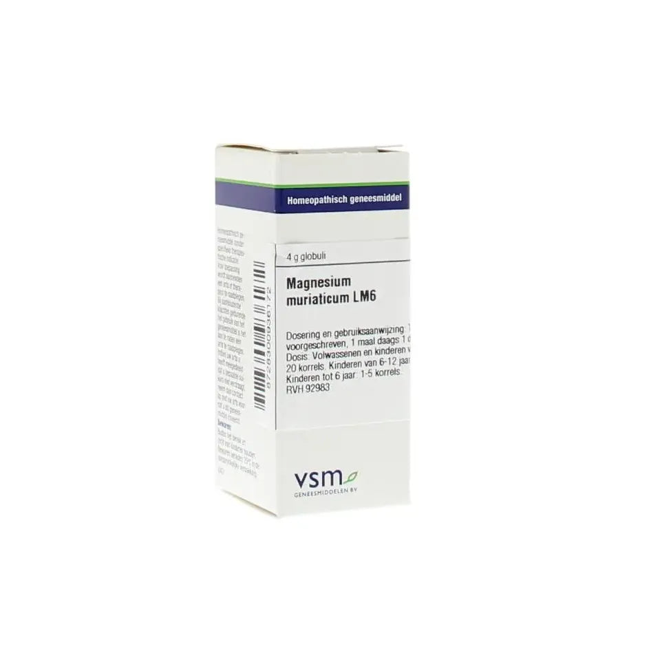 VSM Magnesium muriaticum LM6 4 gram globuli