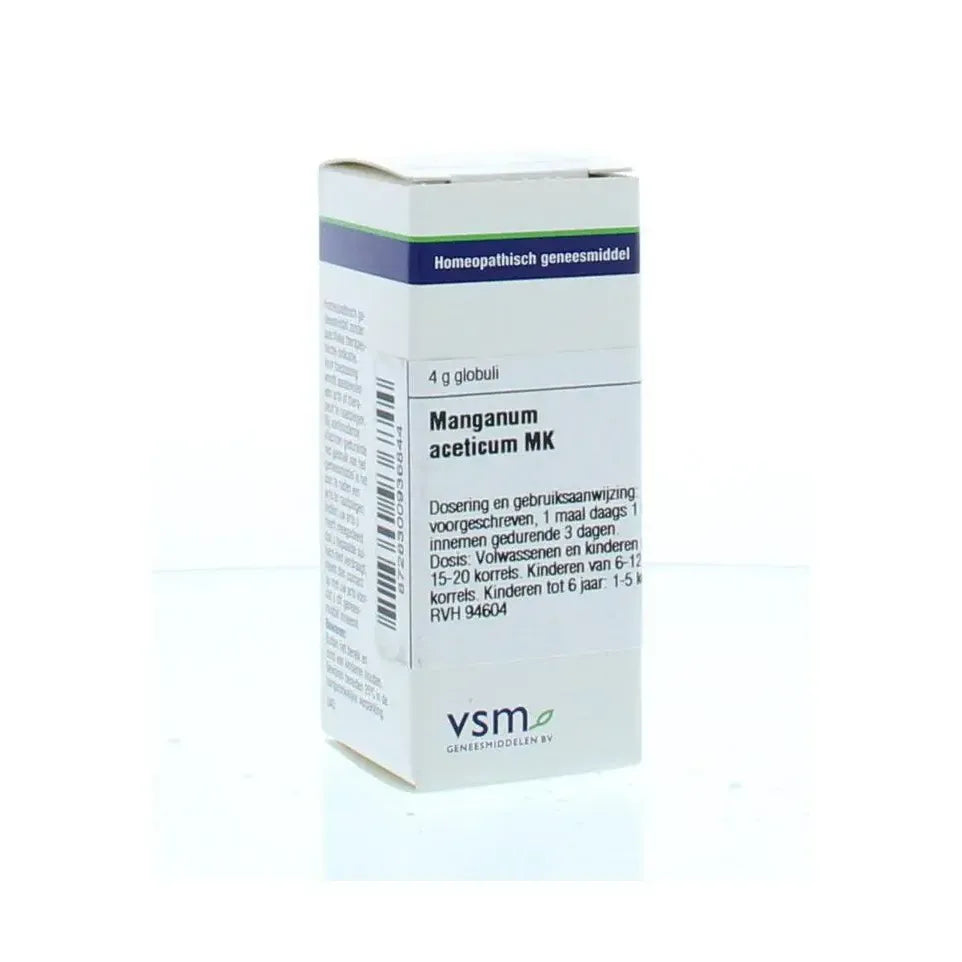 VSM Manganum aceticum MK 4 gram globuli